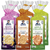 Quaker Large Rice Cakes, Gluten Free, 3 Flavor Variety Pack, 6 Count