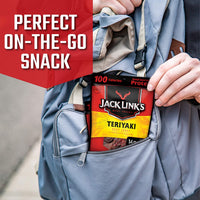 Jack Link’s Beef Jerky Variety Pack Includes Original and Teriyaki Beef Jerky, Good Source of Protein, 96% Fat Free, No Added MSG,